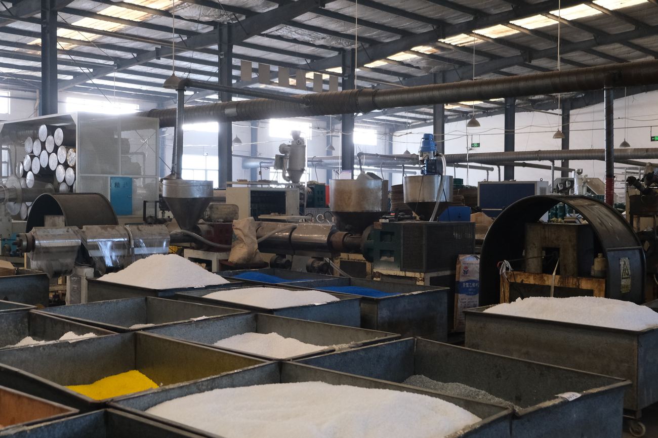 PVC hose factory workshop